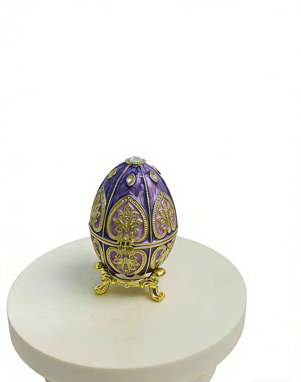 Osterei Emaille Schmuckkästchen Ornament
