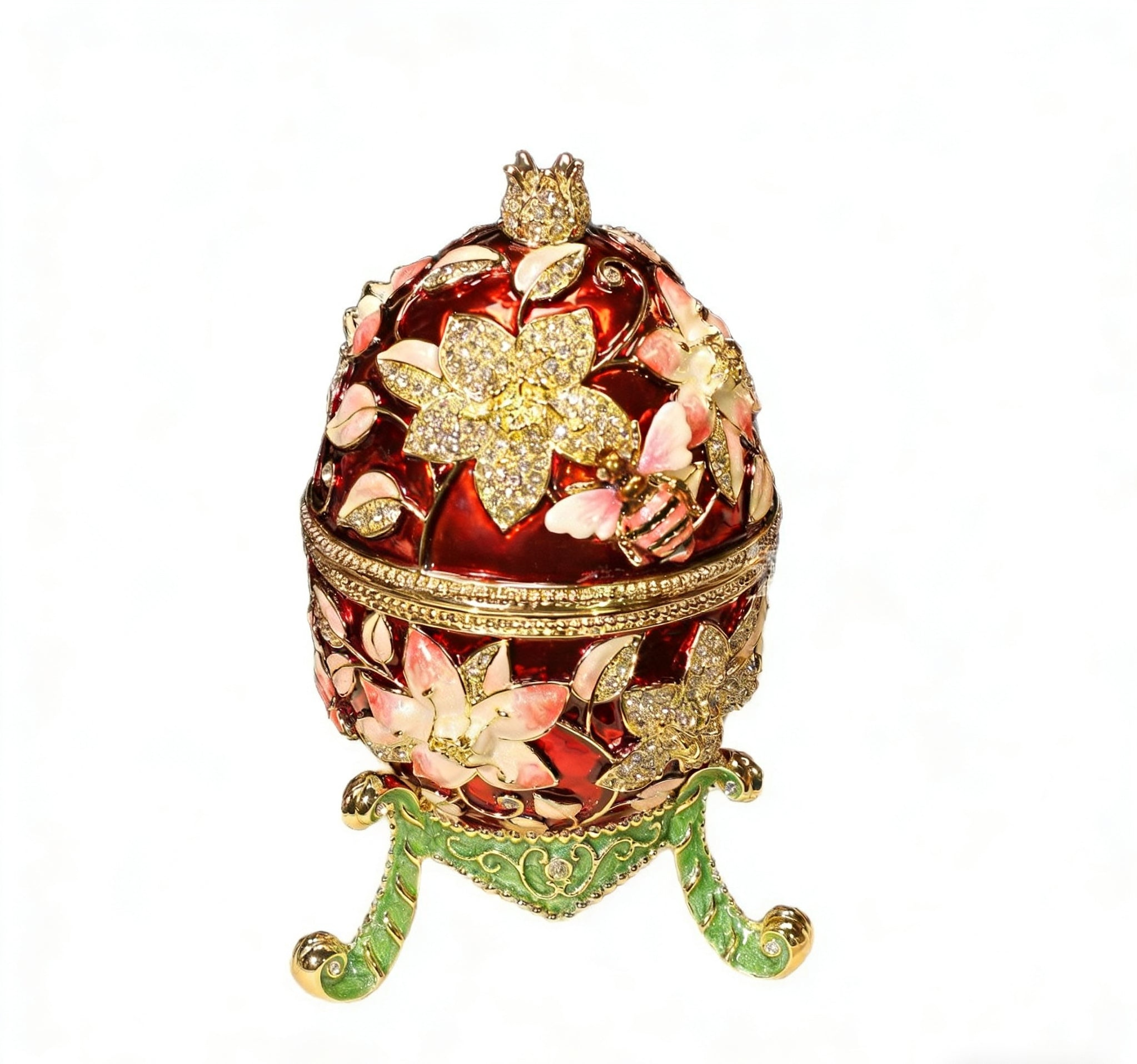 Metal enamel suitable for handcrafted crafts, sealed Easter egg decorations, jewelry boxes, rings, earrings, and storage